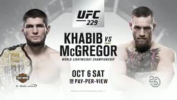 Espectacular promo de la pelea entre McGregor y Khabib