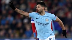 Estelar Agüero: los mismos goles en 2018 que todo el United