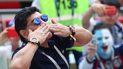 Maradona: "Mbappé es el Cavani que le faltó a Uruguay"