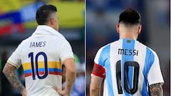 Colombia y Argentina dominan en el once ideal de Eliminatorias