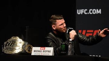 La UFC llega a Londres y Bisping no se retirará ahí. Negocia con Rockhold.
