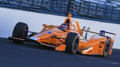 Fernando Alonso en la Indy 500.