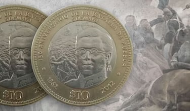 Así es la rara moneda de la Batalla de Puebla por la que pagan hasta 1 millón de pesos