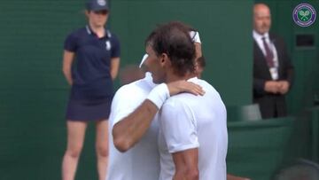 El saludo que engrandece a Federer y Nadal, gigantes