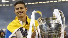 James Rodr&iacute;guez sin Champions League: desde hace cu&aacute;ndo no la jugaba y estad&iacute;sticas