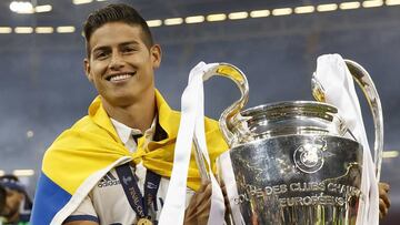 James Rodr&iacute;guez sin Champions League: desde hace cu&aacute;ndo no la jugaba y estad&iacute;sticas