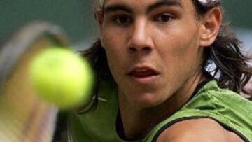 <b>POCA EXPERIENCIA.</B> Nadal apenas posee experiencia sobre hierba y sus opciones de ganar el torneo son escasas.