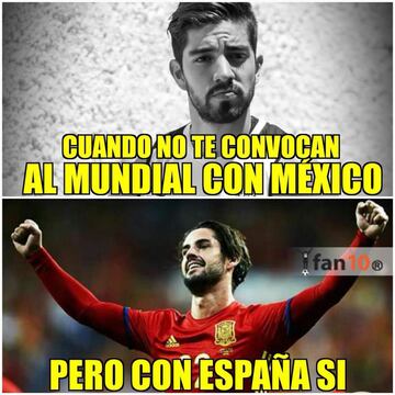 Los memes de la convocatoria de la Selección Mexicana