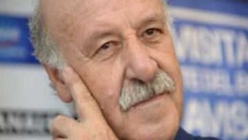 Del Bosque, en un acto hace unas semanas.