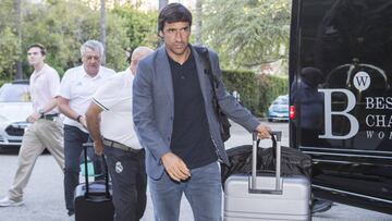 Ra&uacute;l, a su llegada a Los &Aacute;ngeles.