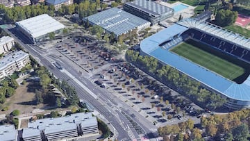 Parking de Mendizorroza.