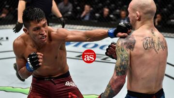 Entrevista a Enrique Brazola antes de pelear en el UFC Philadelphia.