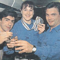 Blanca y la foto de bronce