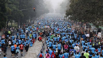 Así es el recorrido de los 42k del Maratón de Santiago