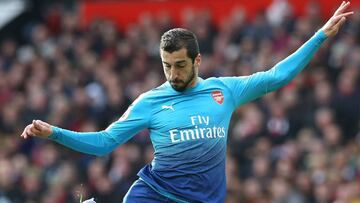 Henrikh Mkhitaryan, una de las dudas de Wenger para el jueves. 