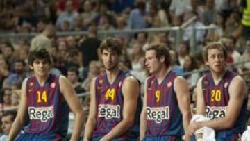 <b>ALTIBAJOS. </b>Todorovic, Tomic, Huertas, Ingles, Mickeal y Pascual.