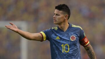 James, nuevamente ausente en convocatoria de Selección