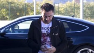 Xavi Hernández, jugador del Barcelona.