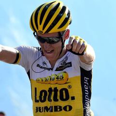 Gesink se estrenó al fin en una grande: "Merecido premio"