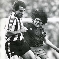 Goikoetxea: "Cometí un error con Maradona, está claro, pero no quería hacerle daño"