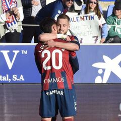 Pulido, autor del gol 600 del Huesca en Segunda División