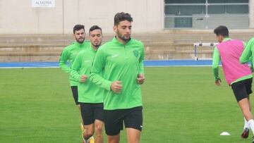 Iv&aacute;n Martos durante una sesi&oacute;n de entrenamiento.