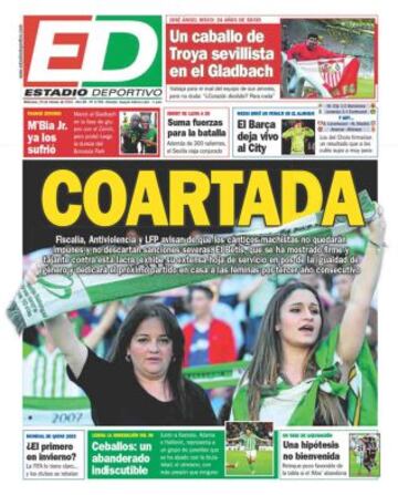 Portadas de la prensa deportiva