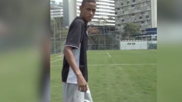 Neymar es de otro mundo: ¡de esto era capaz siendo solo un niño!