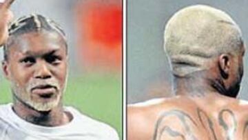 <b>TODO UN PERSONAJE. </b>Da igual de frente que de espaldas, queda claro que Cissé es un tipo diferente.