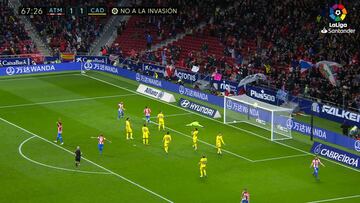 La celebración a puro sentimiento de De Paul en Atlético