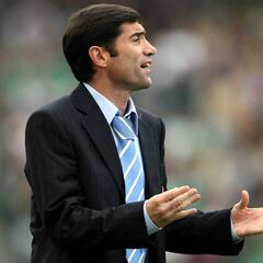 Marcelino ya sorprendió en el Bernabéu hace una década