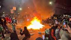 Disturbios en Filadelfia tras la victoria de los Eagles en la Super Bowl