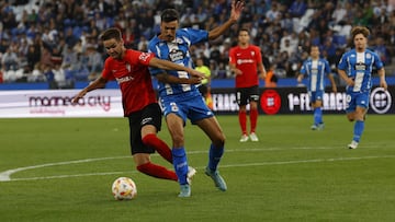 Partido Deportivo de La Coruña -  San Fernando. penalti quiles