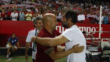 Quique recibió seis goles por primera vez como entrenador