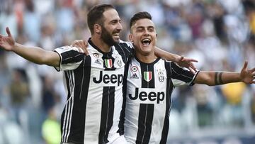 Higuaín y Dybala.