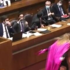 Retiro AFP 10%: el particular festejo de Pamela Jiles tras la aprobación