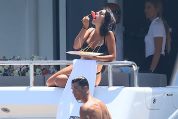 Cristiano y Georgina de vacaciones en Cannes