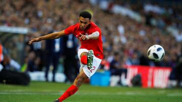 Soccer Football - International Friendly - England vs Costa Rica - Elland Road, Leeds, Britain - June 7, 2018   England&#039;s Trent Alexander-Arnold in action   REUTERS/Phil Noble