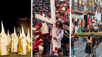Descubre las procesiones más populares que organizan los devotos católicos en México durante la Semana Santa.