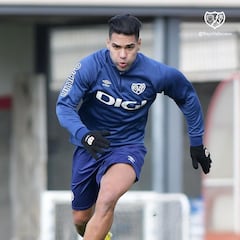 DT de Rayo Vallecano sobre Falcao: “Estoy encantadísimo con él”