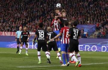 Atletico Madrid versus Bayer Leverkusen