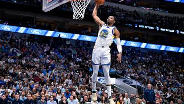 The Golden State Warriors have struggled on the road all season, but came up with a massive win against the Dallas Mavericks who were without Kyrie Irivng.