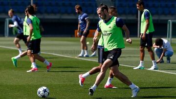 Bale completa el entrenamiento y apunta a la final de Cardiff