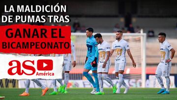 La maldición de Pumas tras el bicampeonato en 2004