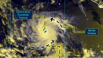 Tormenta Tropical Darby: Pronósticos y qué estados afectará