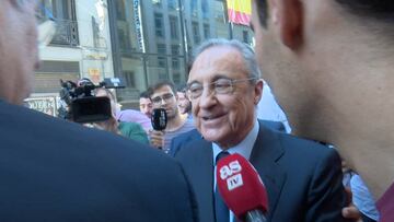 Florentino, sobre Cristiano: "Le echaremos de menos toda la vida"