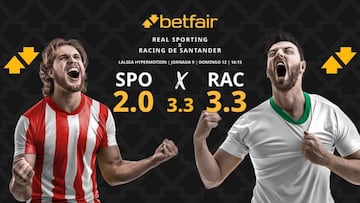 Real Sporting de Gijón vs. Racing de Santander: horario, dónde ver, pronósticos y clasificación