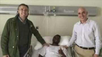 Karim Yoda operado del tendón rotuliano: baja seis meses