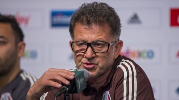 Conferencia de prensa de Juan Carlos Osorio, director técnico de la Selección Mexicana de Fútbol.
