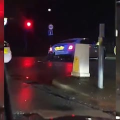 Así quedó el Rolls-Royce de 800.000€ de Rashford tras el accidente del delantero